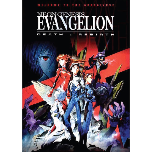 Poster Anime Neon Genesis Evangelion - GIẤY DECAL Tranh Dán Tường Anime Neon Genesis Evangelion PT09