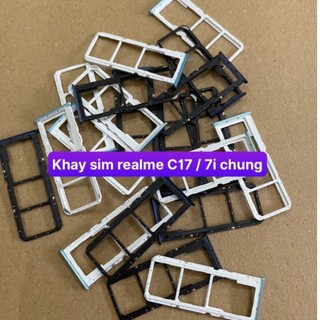 khay sim Realme C17 / Realme 7i dùng chung