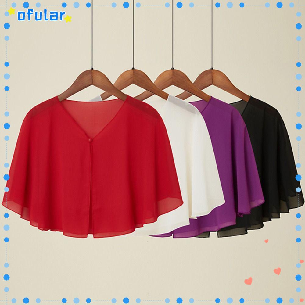 Ofular Áo Khoác Voan Mỏng Dáng Rộng Thời Trang Cho Nữ