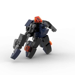 Đồ Chơi Lắp Ráp robot Cá Mập mecha moc mini