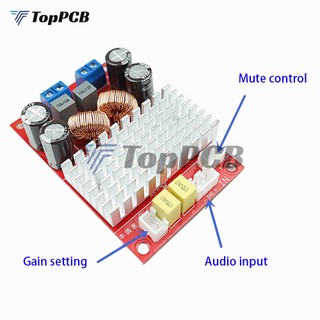 Dc bảng mạch khuếch đại âm thanh hifi 5-34v cs8683 130w