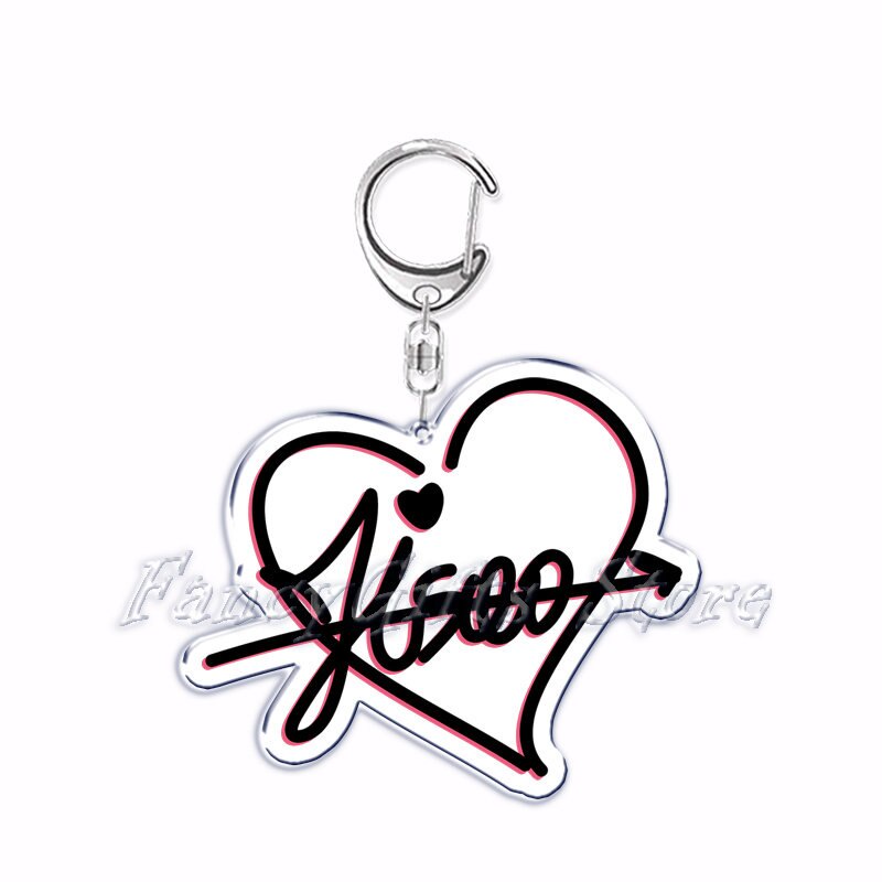 Móc khoá Popular Korean Fashion Kpop Girls Band IDOL KPOP Blackpink LÍA ROSE JENNIE JISOO phụ kiện trang trí dễ thương
