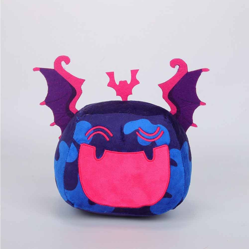 Humey 15cm Blox Fruits Game Plush Toy Roblox Pet Simulator Plush Doll Fruit Leopard Pattern Box Plush Toy Soft Stuffed Fruits Toy