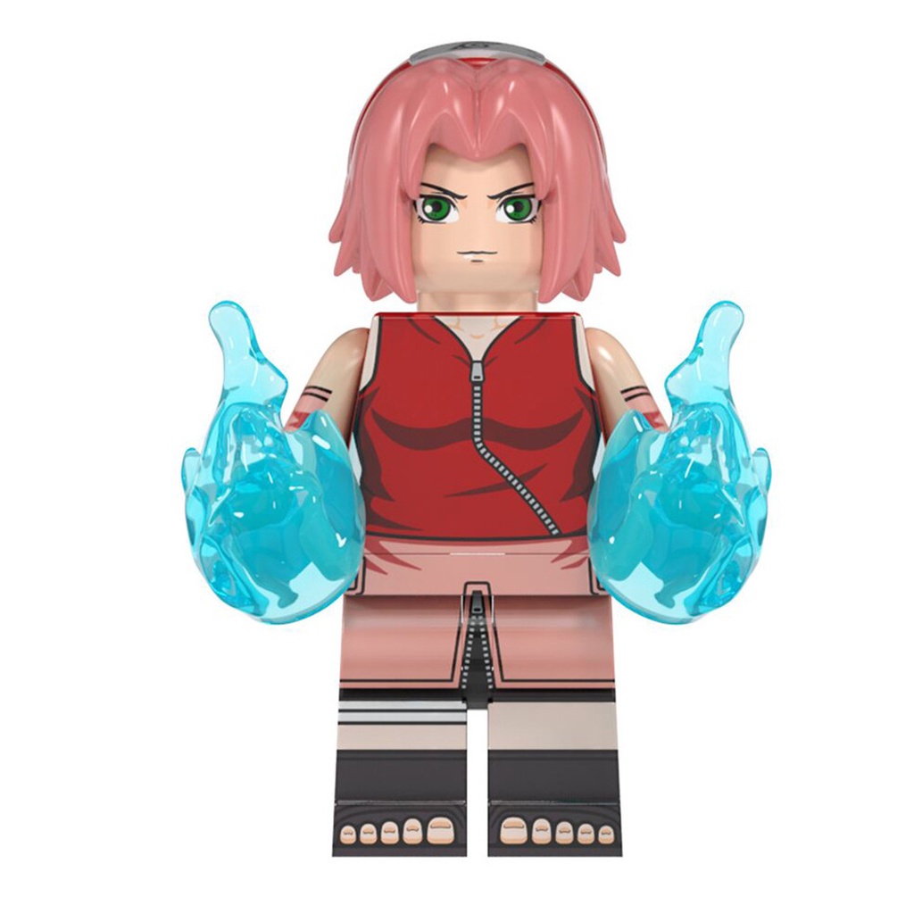 Naruto Bộ Đồ Chơi Lắp Ráp Mô Hình Nhân Vật Hoạt Hình Tái Sử Dụng Được