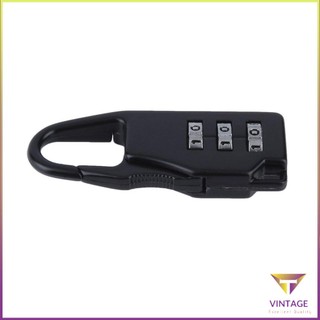 Security 3 Combination Travel Suitcase Luggage Bag Code Lock Zipper Padlock [H/11]