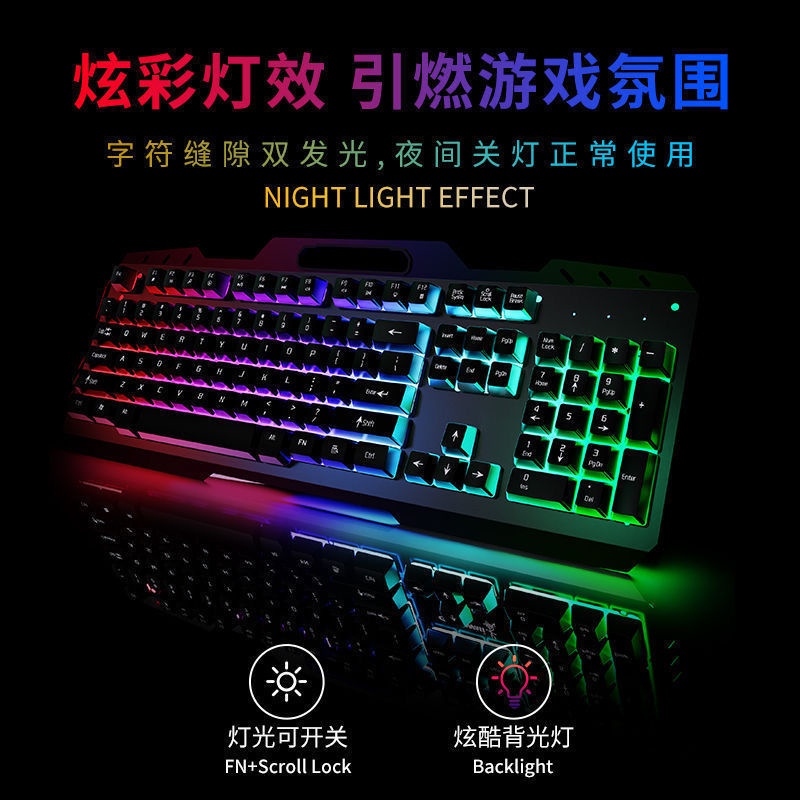 Bộ Chuột Và Bàn Phím Chơi game wrangler Dành Cho Máy Tính Văn Phòng