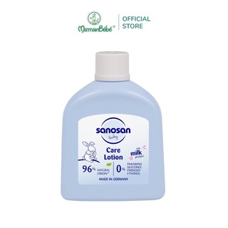 (MamanBébé chính hãng) Sữa dưỡng ẩm Sanosan Baby Care Lotion cho da khô và nhạy cảm 50ml
