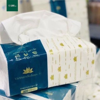( Combô 12 gói giấy ăn ) Khăn giấy rút Vietnam màu trắng 3 lớp mềm mịn siêu dai (300 tờ) SHOP RẺ HN