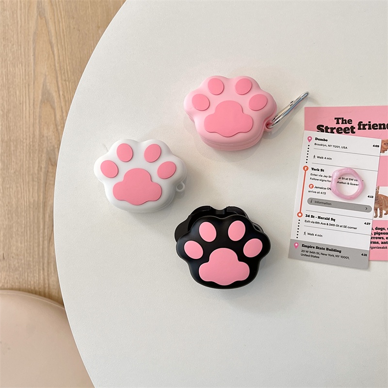 Vỏ Bảo Vệ Hộp Sạc Tai Nghe Không Dây samsung galaxy buds pro & buds2 pro Hình Mèo stitch 3d Dễ Thương