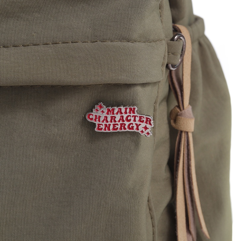 Huy Hiệu Cài Áo / Ba Lô Bằng Kim Loại Hình Nhân Vật Chính Hãng Menamel Vui Nhộn Làm Quà Tặng Trang Sức