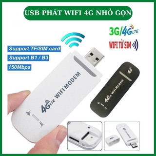 Usb Phát Sóng WiFi Không Dây 4G LTE 150Mbps 4G Thẻ Sim Tiện Dụng Cho Gia Đình / Văn Phòng ZINKA