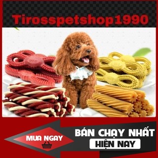 1 thanh xương gặm sạch răng cho thú cưng