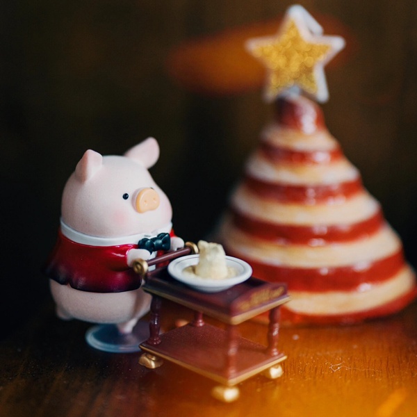 ★Đồ Chơi hgtoys hgtoys★  [Toy Zeroplus lulu pig five-star Hộp Bí Ẩn Trang Trí Nhà Hàng