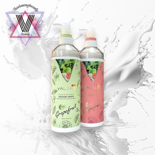 Cặp Dầu gội xả Bưởi Grapefruit Valert phục hồi và mọc tóc 850ml
