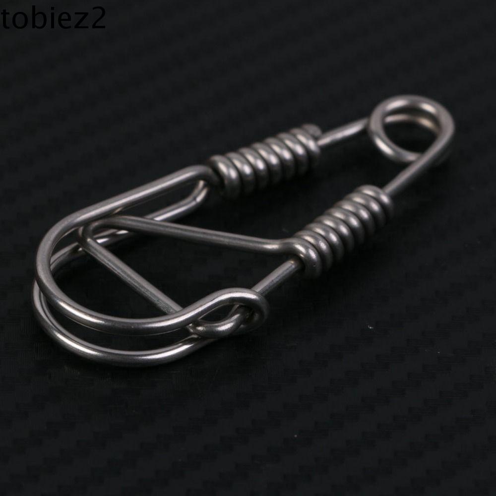 Tobiemi Kẹp Khóa Dây Thắt Lưng Bằng Thép Không Gỉ Sáng Tạo