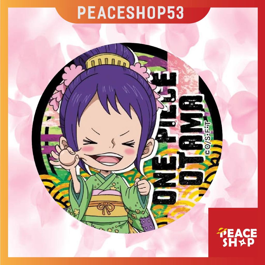 Huy hiệu One Piece Luffy Zoro Law Vocaloid Lấp Lánh Huy Hiệu One Piece Set Chibi HH70