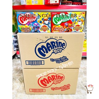 Bánh Cá Marine Boy / Jungle Boy Đủ Vị Thùng 20 Hộp x 35g (Bim bim cá)