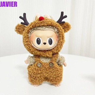 1 bộ quần áo búp bê labubu bằng vải cotton 15cm dễ thương