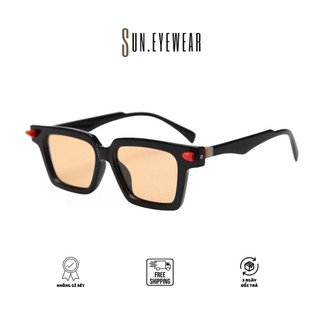 Kính mát thời trang gọng vuông cao cấp, kính râm thời trang nam nữ - Sun Eyewear
