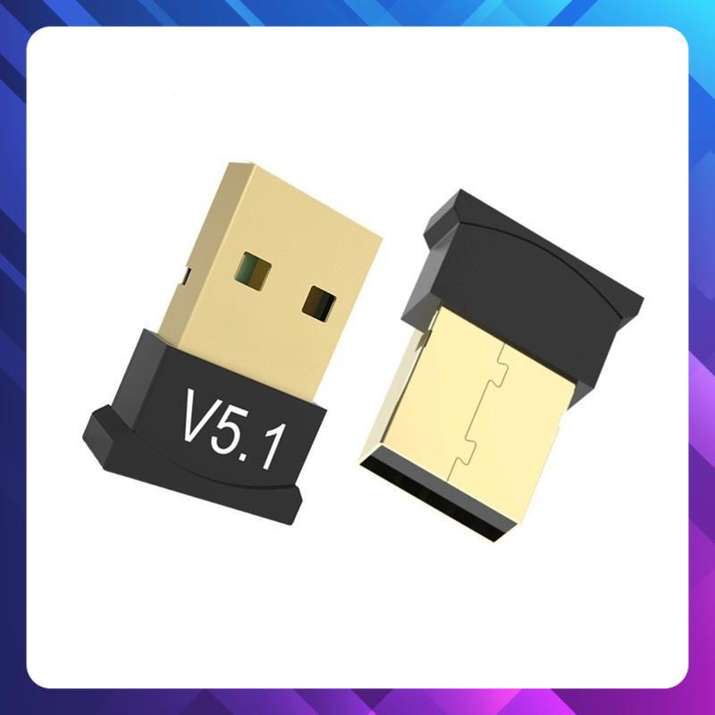 USB Bluetooth 5.1 cho PC - USB Bluetooth Máy tính kết nối  V5.1 2023