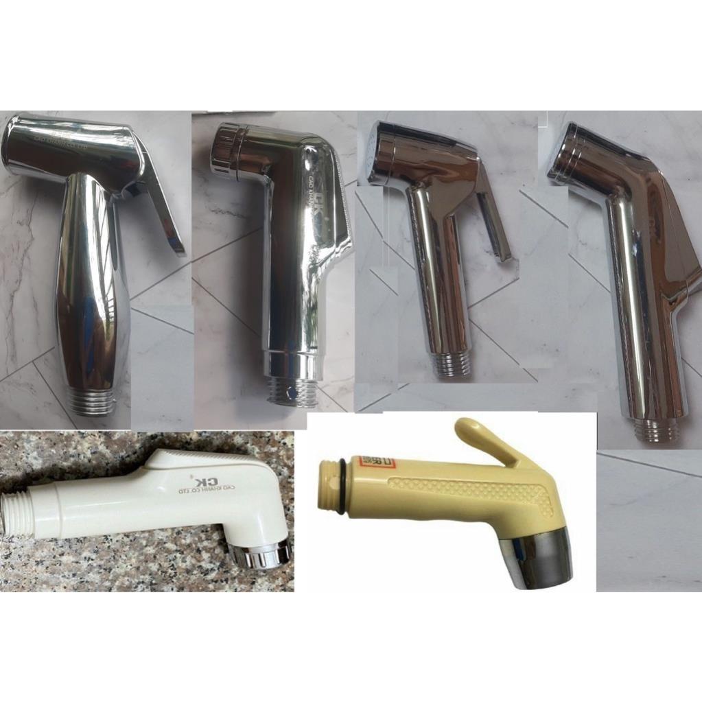 ĐẦU VÒI XỊT VỆ SINH TOILET CAO CẤP MẠ CROME VÀ CÁC LOẠI ĐẦU XỊT TOILET KHÁC