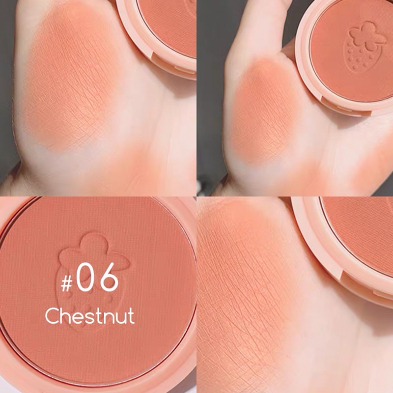 Jill LEEN Blush Matte Chống Thấm Nước Blush Tím Làm Sáng Tinh Tế Độ Bóng Cao | BigBuy360 - bigbuy360.vn