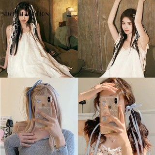 Bộ 2 kẹp tóc nơ ruy băng thời trang cho nữ