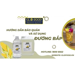 [CAN 6KG] Đường bắp Glofood