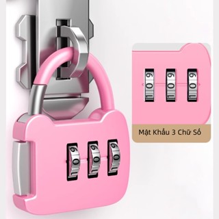 [HCM] Ổ khóa số mini dễ thương loại nhỏ Mật Khẩu 3 Chữ Số -Chamara