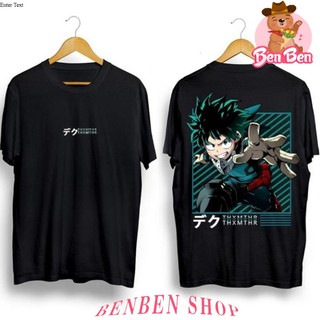 HOT [ SIÊU RẺ] Áo Thun Đen Izuku Midoriya T-shirt Deku My Hero Academia Anime Manga Rẻ Nhất cực chất