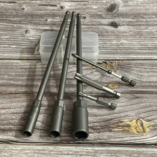 Combo đầu khẩu chụp bulong dài 250mm, mũi vít ph2, mũi hoa thị T20, T50 Mezoha chân vít bền đẹp MEZOHA STORE