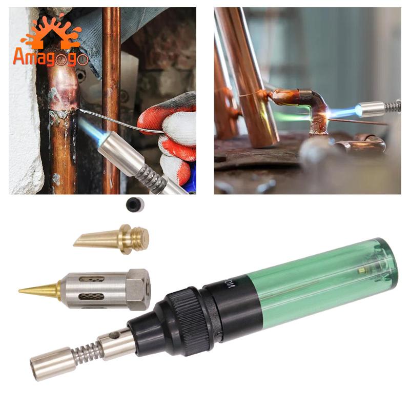 Amagogo Bút Hàn Sắt Hàn Khí gas Có Thể Uốn Cong