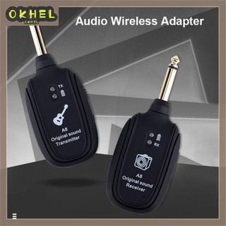 Bộ nhận tín hiệu âm thanh không dây a8 hf cho đàn guitar điện