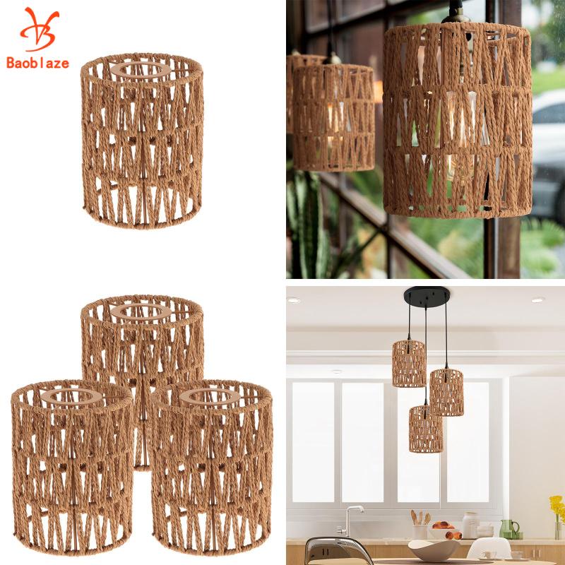 Baoblaze Chụp Đèn Chùm Bóng Phong Cách boho Cho Quán Cà Phê