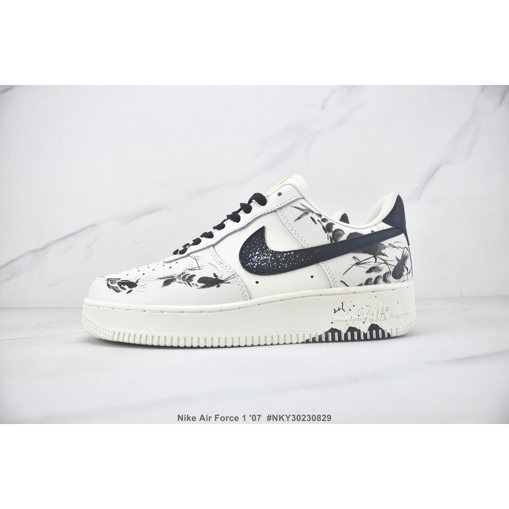 Nk Giày Thể Thao air force 1 '07 af1 Chất Liệu Da 36-45