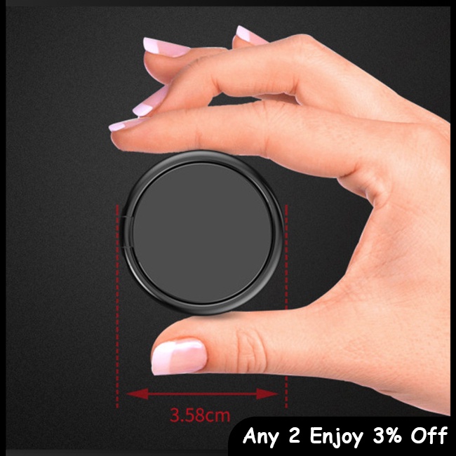 Zevaret Nhẫn Đỡ Điện Thoại Sáng Tạo Thích Hợp Làm Quà Tặng