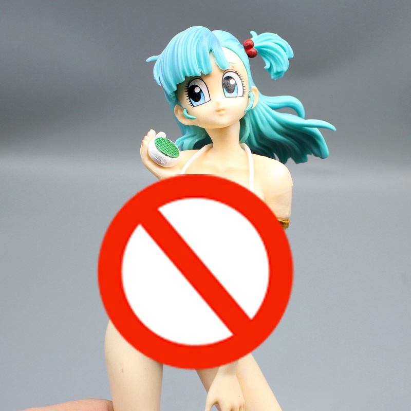 Mô Hình Nhân Vật bulma Mặc bikini 27cm Trang Trí