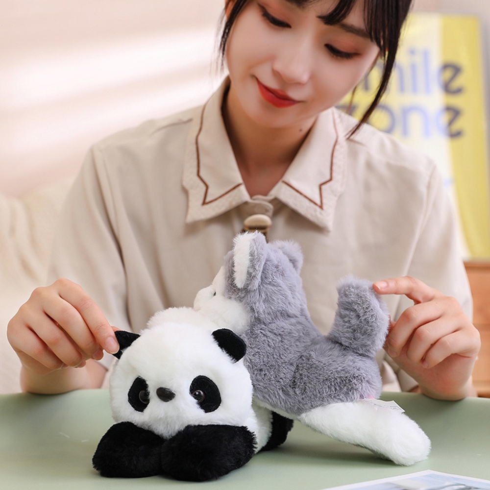 Hoạt Hình Vòng Đeo Tay Gấu Trúc / Cáo Nhồi Bông Dễ Thương Cho Bé Gái