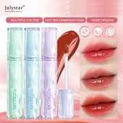 Pro-Juicy Jelly Watery Tint Dew Lip Tint Bóng Đầy đặn Thủy tinh Sắc tố cao Mặc lâu Nhẹ Dưỡng ẩm JULYSTAR