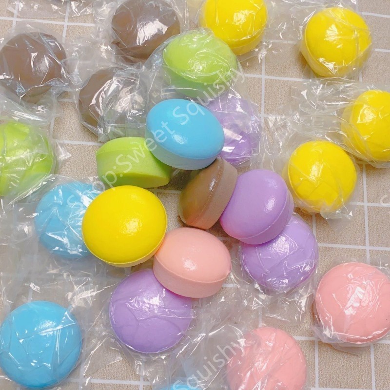 Màu Sắc Đồ Chơi squishy Hình Bánh Kem mini Có Nhạc