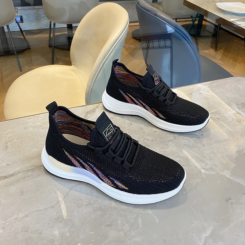 Giày Thể Thao Đế Mềm Nhẹ Thoáng Khí Chống Trượt Dành Cho Nữ