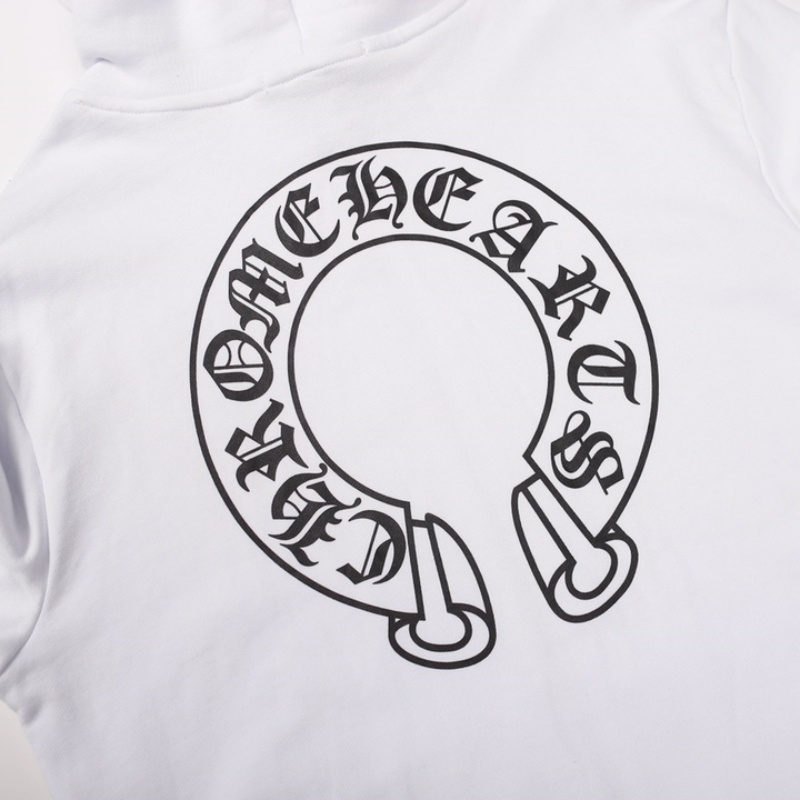 Chr Áo Khoác Có Mũ Dáng Rộng Bằng cotton Nguyên Chất Có Khóa Kéo In Hình Trái Tim Thời Trang Cao Cấp Dành Cho Nam Và Nữ