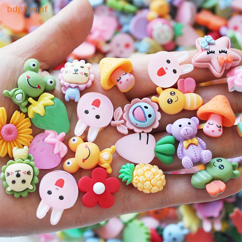 Bdgf Set 50 Phụ Kiện Hoạt Hình Bằng Nhựa resin Trang Trí Sổ Tay diy vn