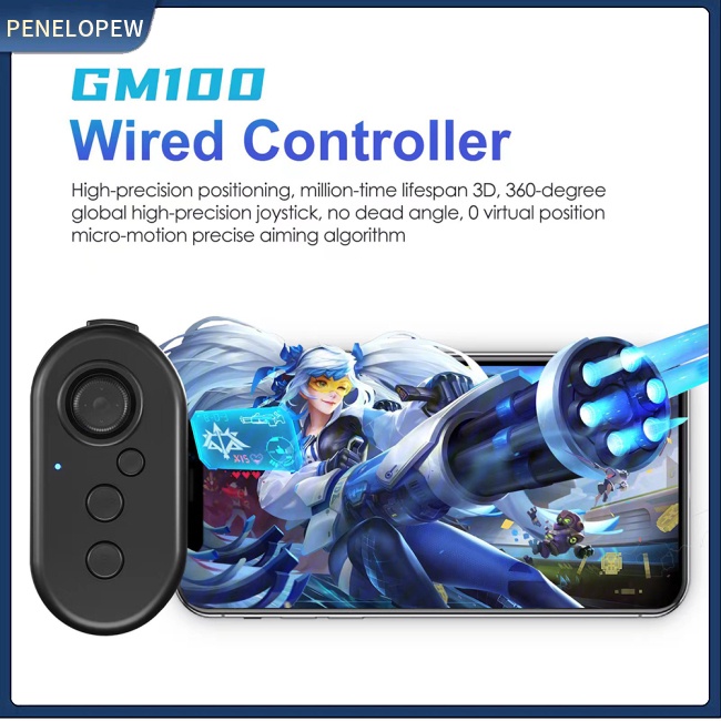 Tay Cầm Chơi game Trên Điện Thoại gm100 Một Bên Tiện Dụng