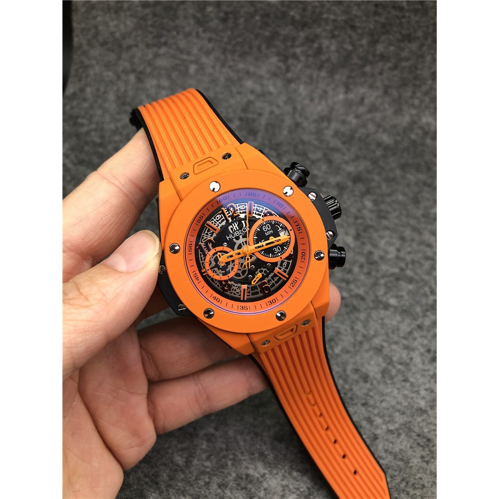 2023watch multi-function six-needle movement casual  sports man watch