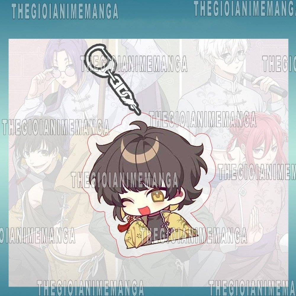 Móc khóa BLUE LOCK ver TRUNG HOA in hình anime chibi mica acrylic phụ kiện dễ thương