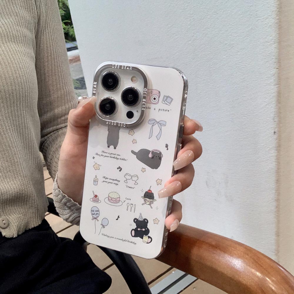 Ốp Điện Thoại Cứng Họa Tiết Chó Mèo Dễ Thương Cho iphone 11 12 12pro 12promax 13 13pro 13promax 14 14pro 14promax