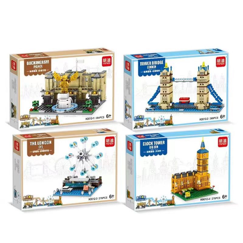 Lego Bộ Đồ Chơi Xếp Hình Cung Điện london Độc Đáo