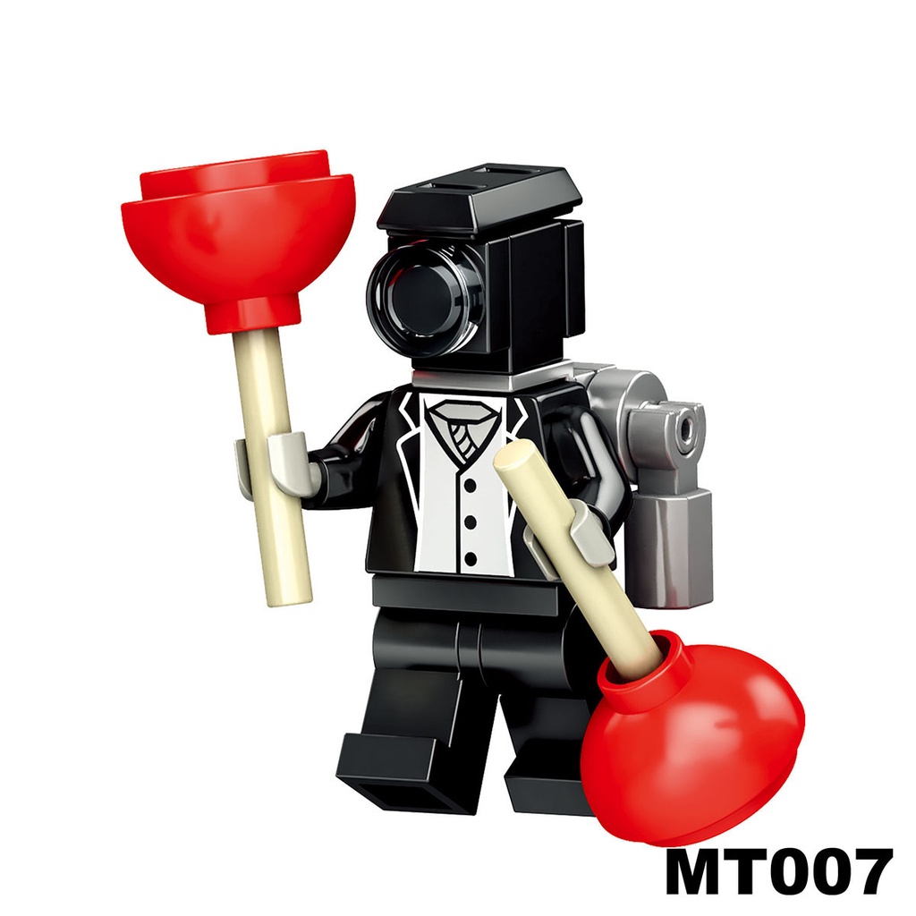 Bộ Đồ Chơi Lắp Ráp Mô Hình toilet anime Mini Cho Trẻ Em