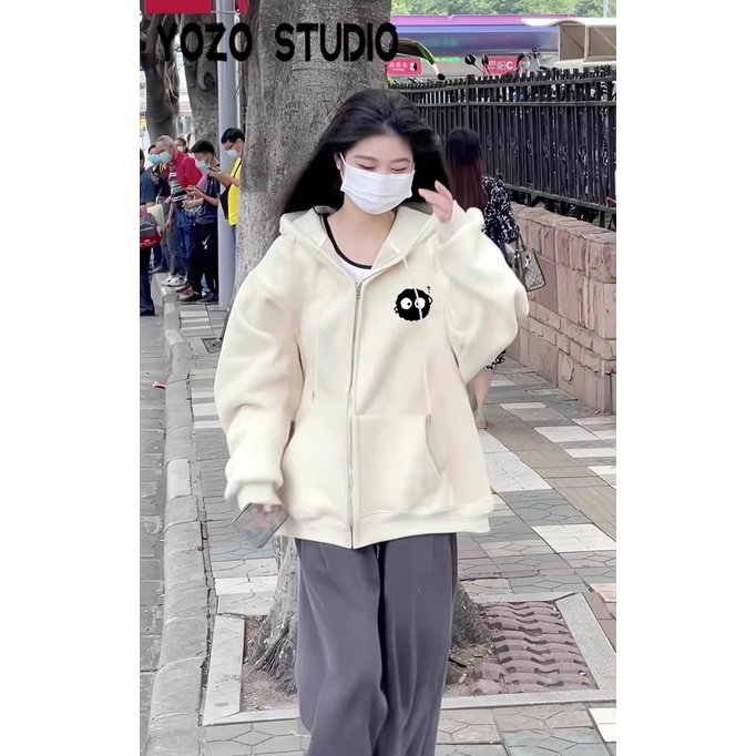 RUICHE Áo Khoác hoodie áo khoác nữ zip hoodie INS trendy Korean Độc đáo WWY2392RBN38Z230923 | BigBuy360 - bigbuy360.vn